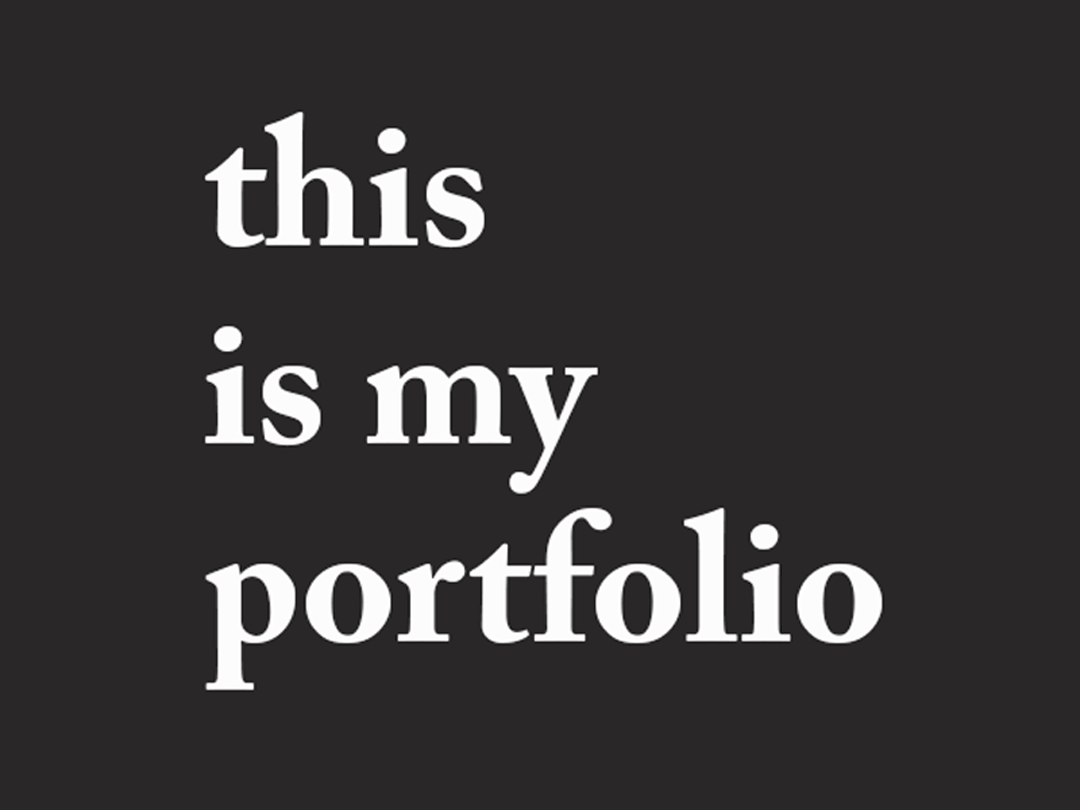 THIS IS MY PORTFOLIO